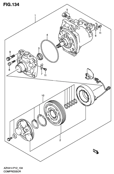 FIG.134 COMPRESSOR