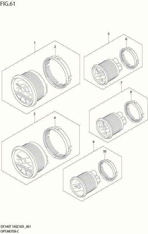 FIG 61  OPT:METER (MODEL:08%)