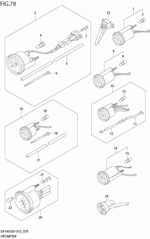 FIG 78  OPT:METER