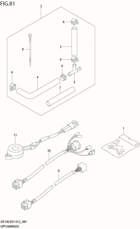 FIG 81  OPT:HARNESS (DF140T E40)