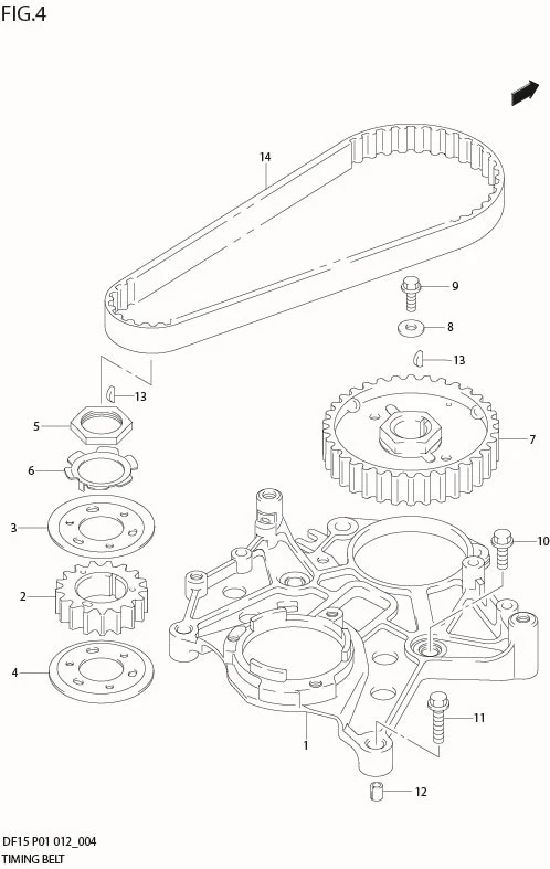 FIG 4   TIMING BELT