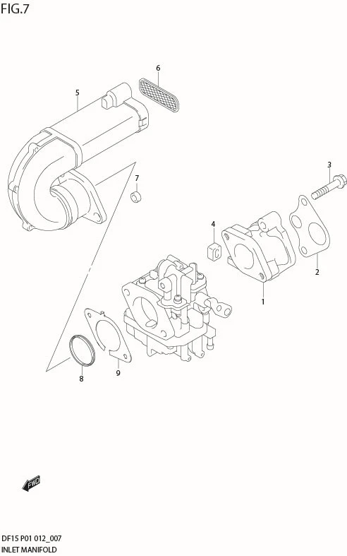 FIG 7   INLET MANIFOLD