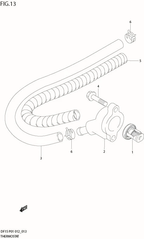 FIG 13  THERMOSTAT