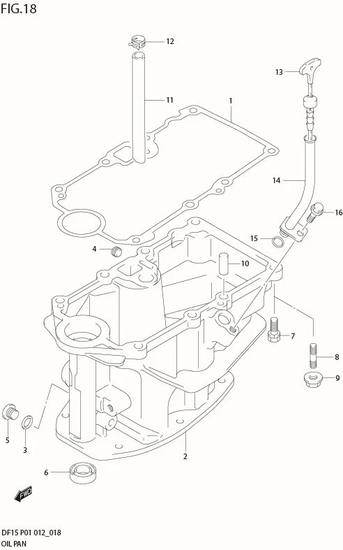 FIG 18  OIL PAN