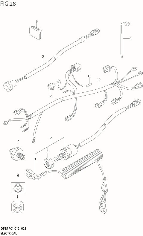 FIG 28  ELECTRICAL (DF15 P01)