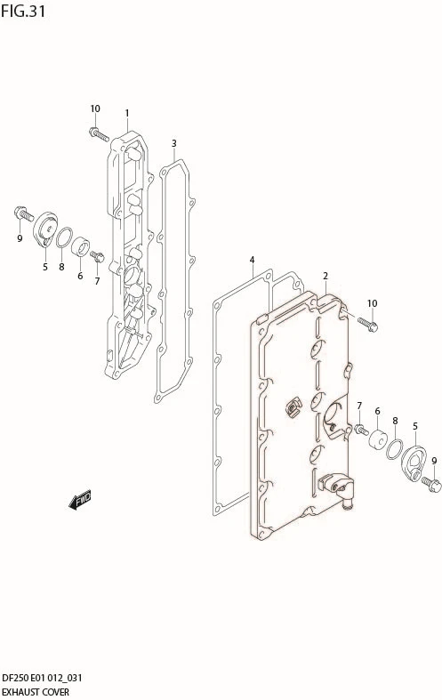FIG 31  EXHAUST COVER