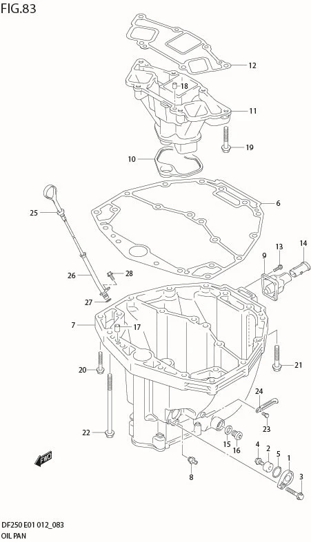 FIG 83  OIL PAN
