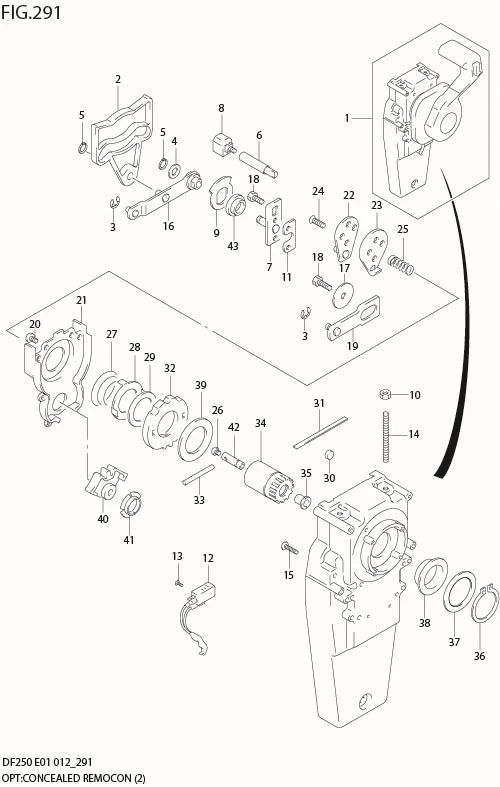 FIG 291 OPT:CONCEALED REMOCON (2)