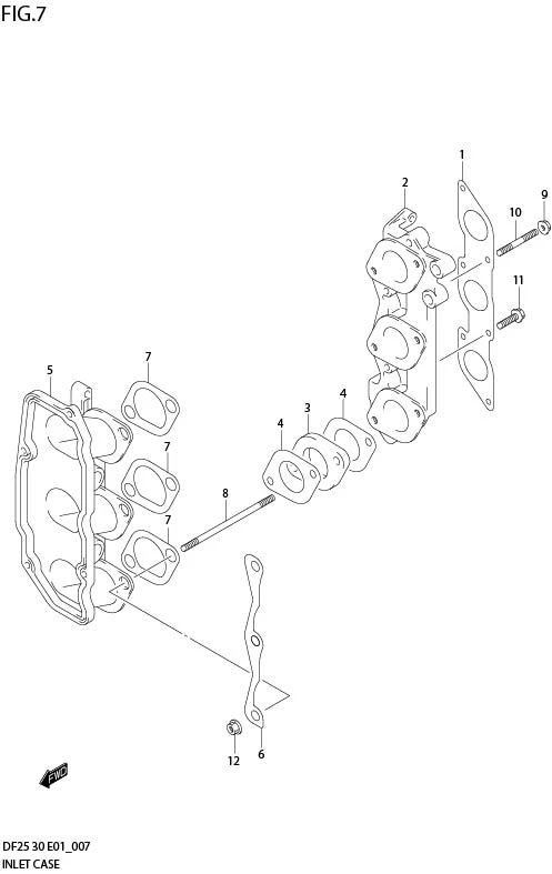 FIG 7   INLET CASE