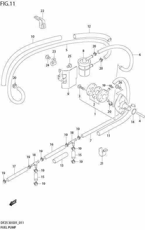 FIG 11  FUEL PUMP