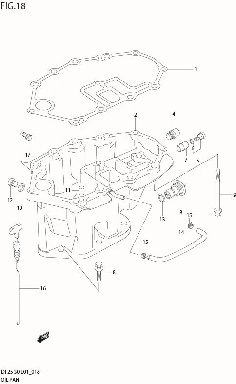 FIG 18  OIL PAN