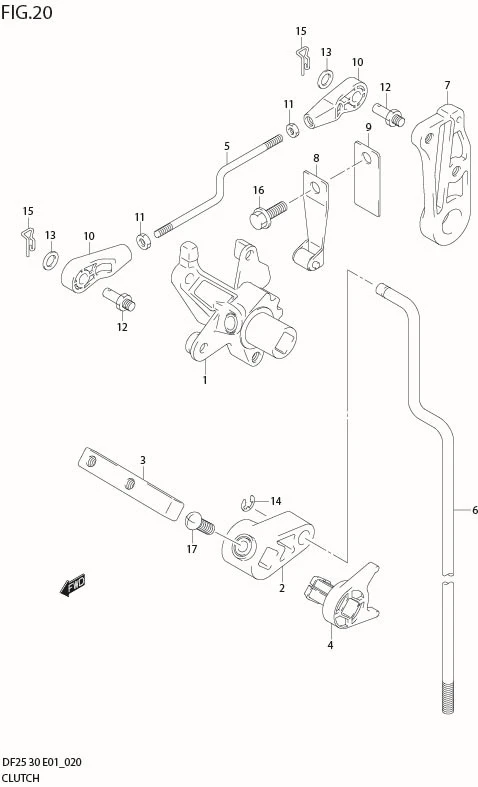 FIG 20  CLUTCH (TYPE:QR/T)