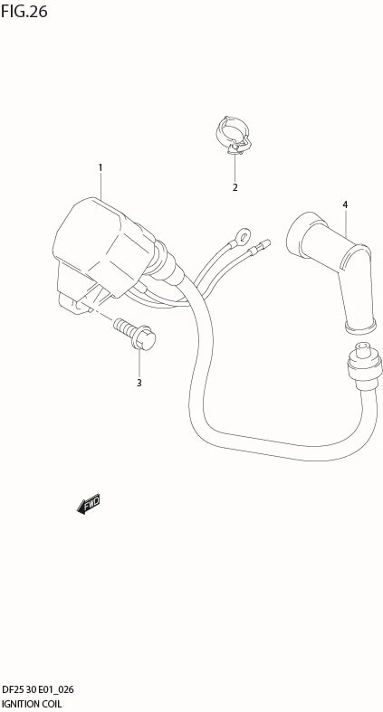 FIG 26  IGNITION COIL