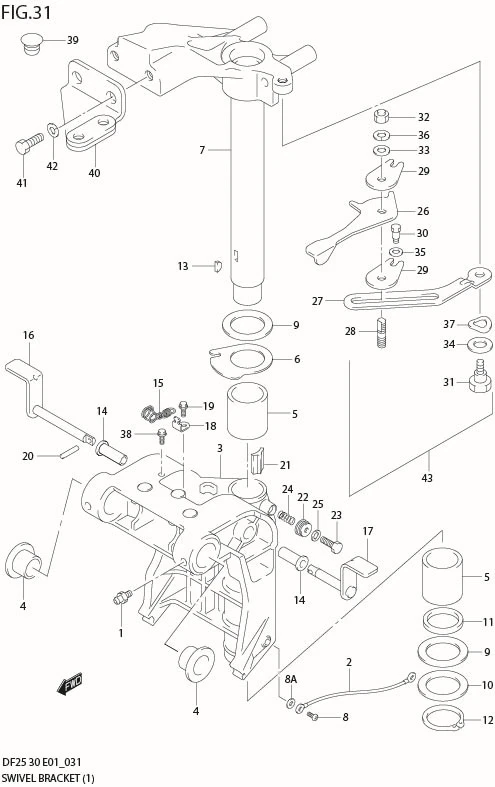 FIG 31  SWIVEL BRACKET