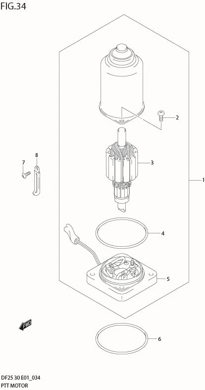 FIG 34  PTT MOTOR (TYPE:T)