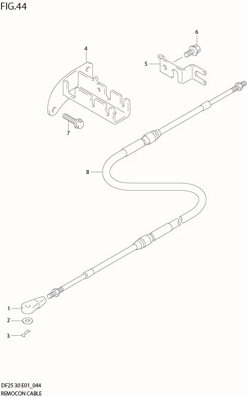 FIG 44  REMOCON CABLE