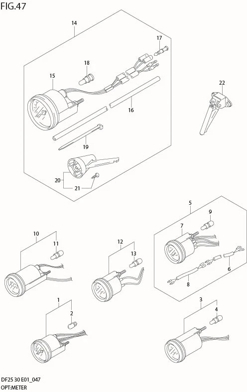 FIG 47  OPT:METER