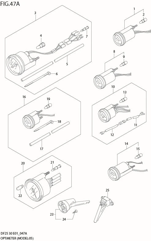 FIG 47A OPT:METER (MODEL:05%07)