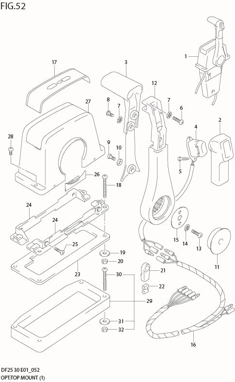 FIG 52  OPT:TOP MOUNT SINGLE (1)