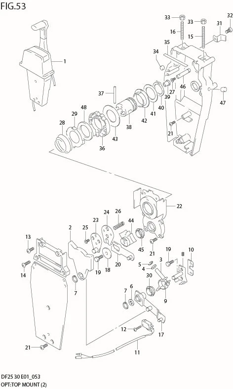 FIG 53  OPT:TOP MOUNT SINGLE (2)