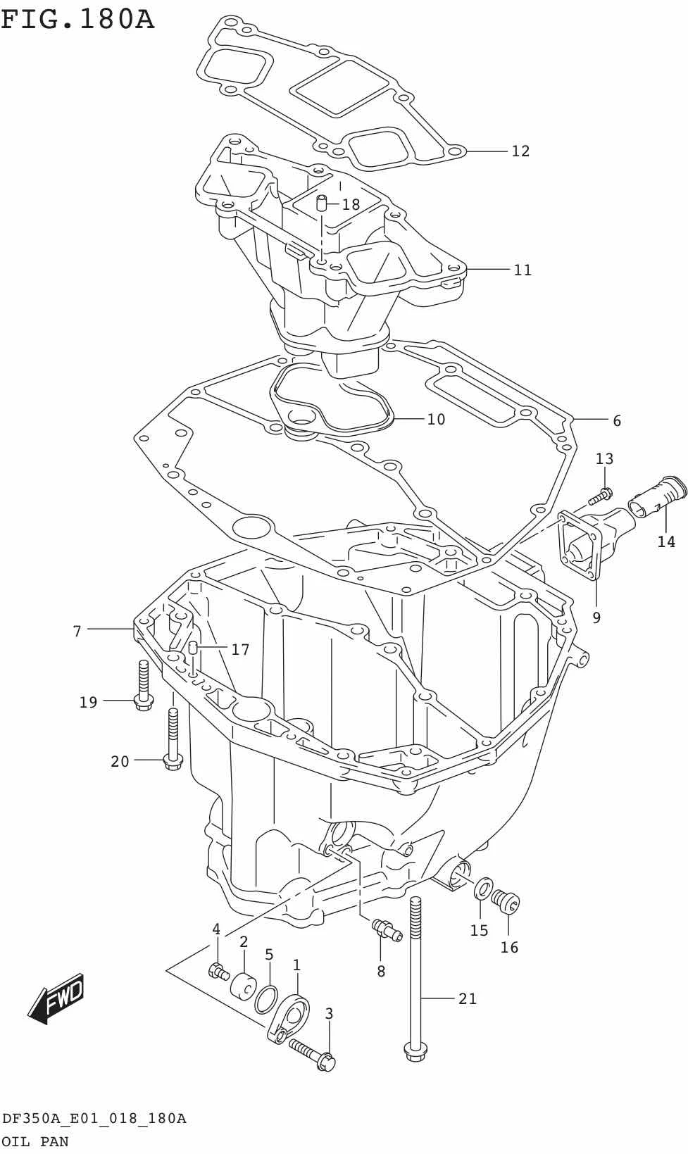 FIG.180A OIL PAN