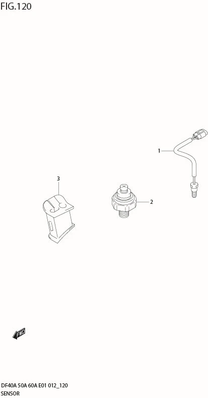 FIG 120 SENSOR (DF60AQH E40)