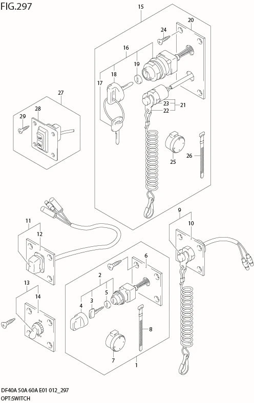 FIG 297 OPT:SWITCH (DF40A E1)