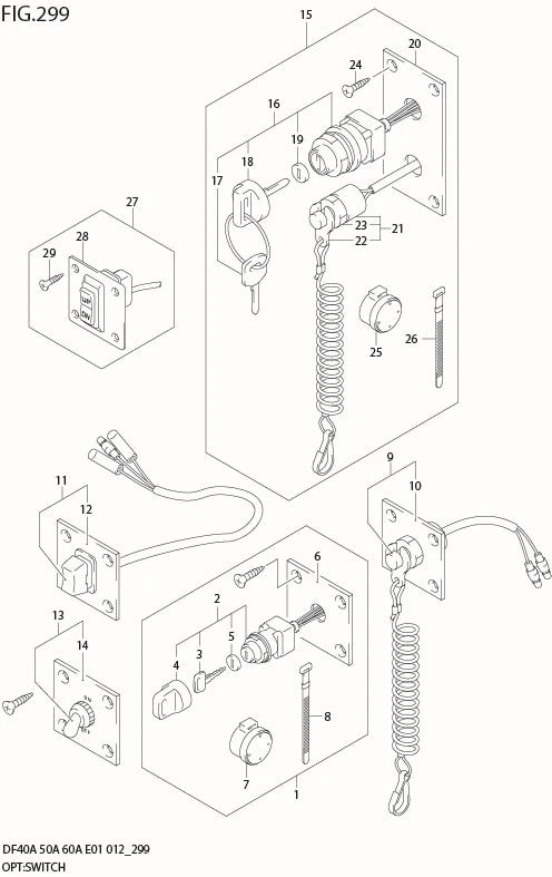 FIG 299 OPT:SWITCH (DF50A E1)