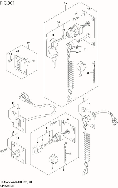 FIG 301 OPT:SWITCH (DF60A E40)