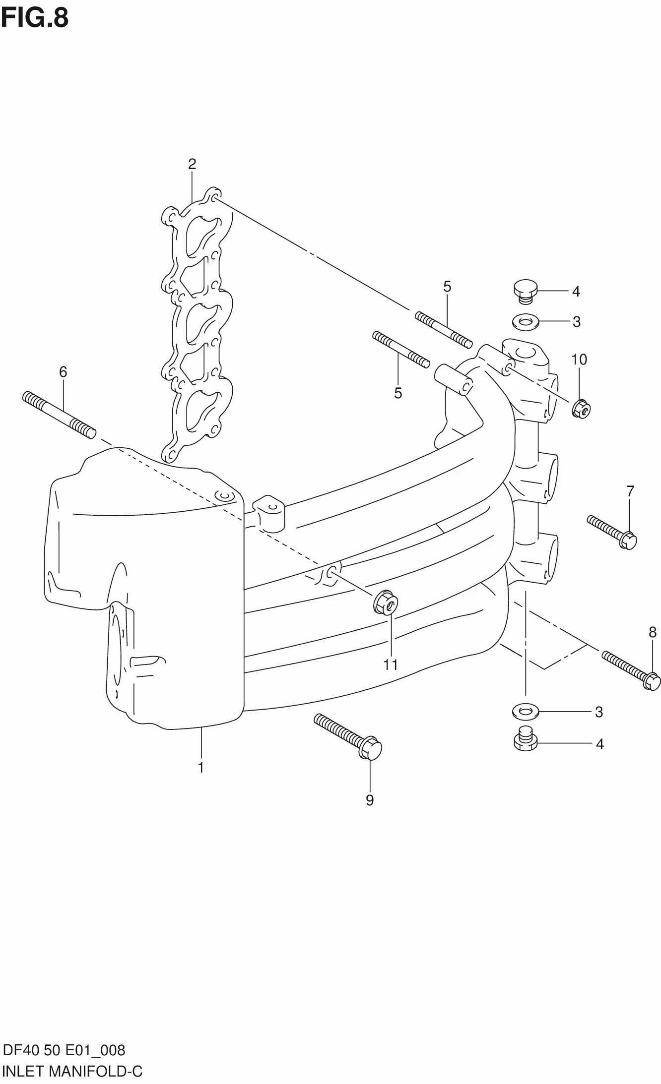 FIG 8   INLET MANIFOLD