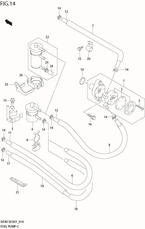 FIG 14  FUEL PUMP