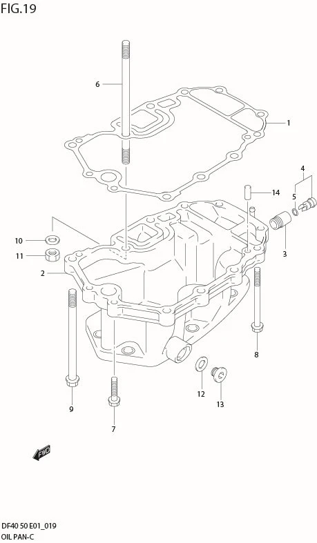 FIG 19  OIL PAN