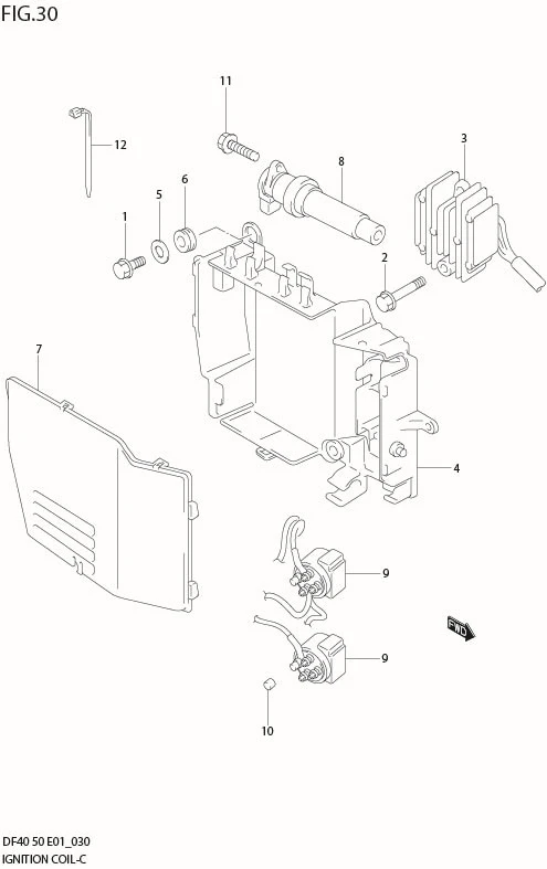 FIG 30  IGNITION COIL (MODEL:99%04)