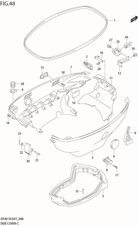 FIG 48  SIDE COVER