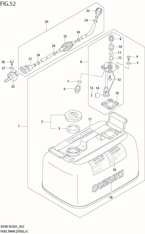 FIG 52  FUEL TANK (STEEL)