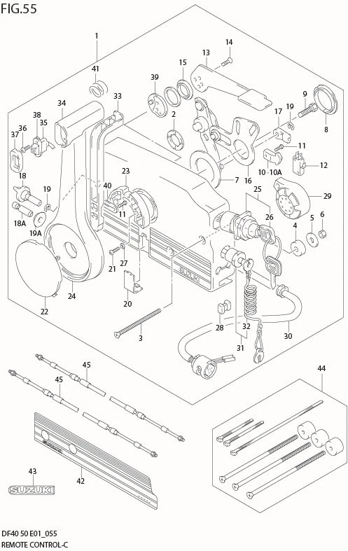 FIG 55  REMOTE CONTROL (MODEL:99%03)