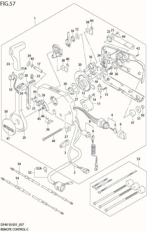 FIG 57  REMOTE CONTROL (MODEL:05%10)