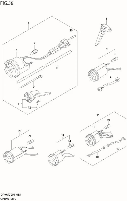 FIG 58  OPT:METER (MODEL:99%04)