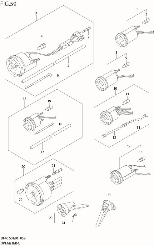 FIG 59  OPT:METER (MODEL:05%)