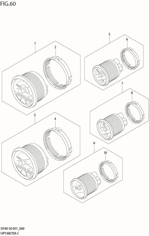 FIG 60  OPT:METER (MODEL:08%)