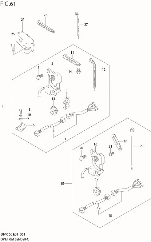 FIG 61  OPT:TRIM SENDER