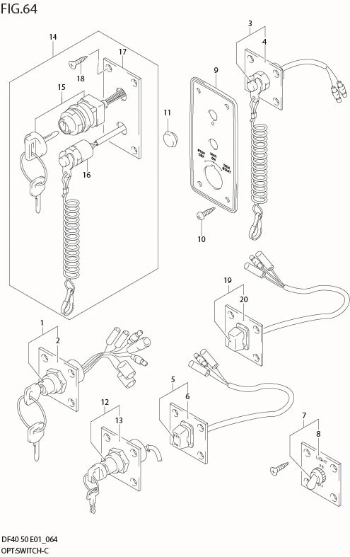FIG 64  OPT:SWITCH (MODEL:99%04)