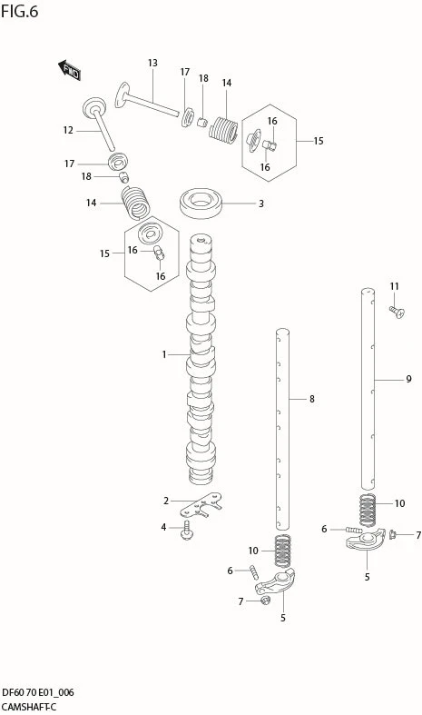 FIG 6   CAMSHAFT