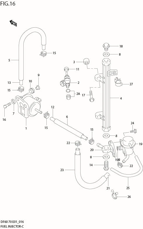 FIG 16  FUEL INJECTOR
