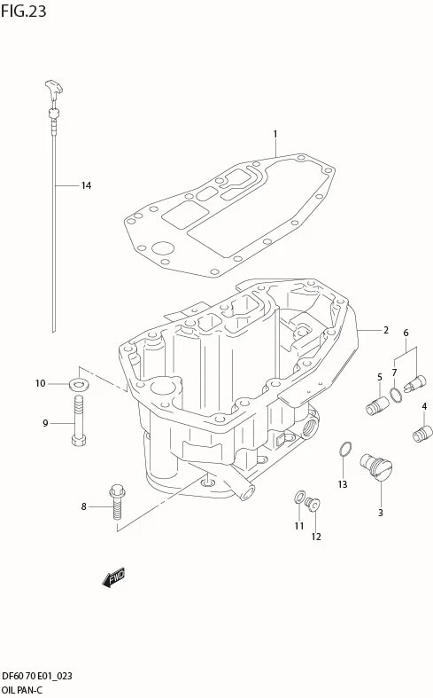 FIG 23  OIL PAN
