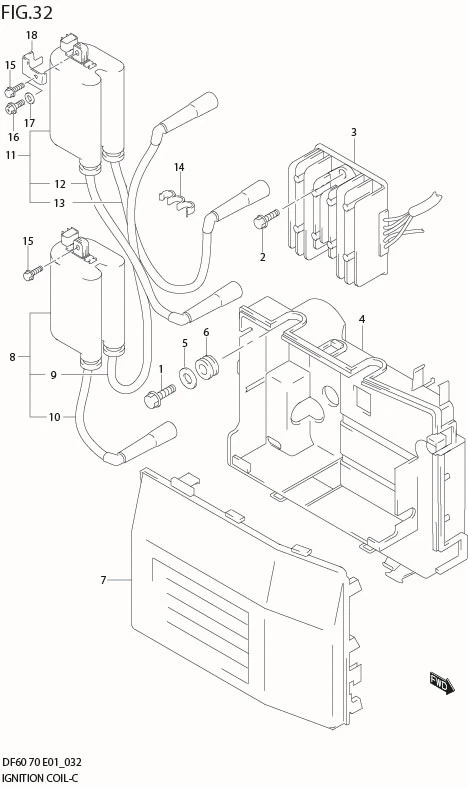 FIG 32  IGNITION COIL