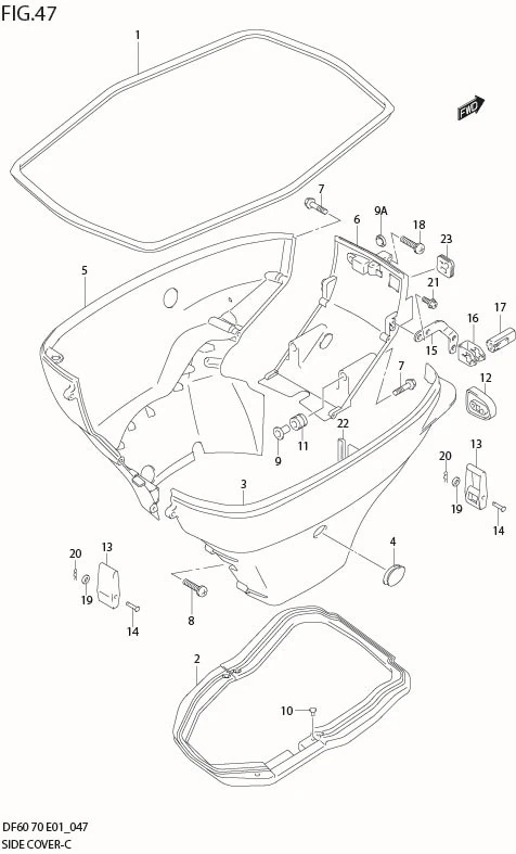 FIG 47  SIDE COVER