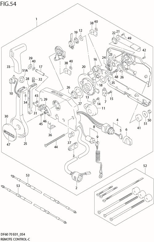 FIG 54  REMOTE CONTROL (MODEL:04)