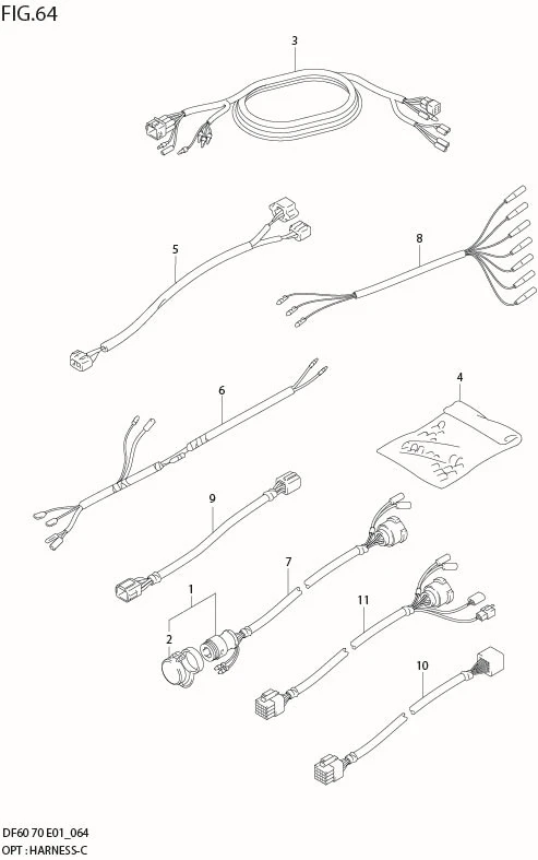 FIG 64  OPT:HARNESS