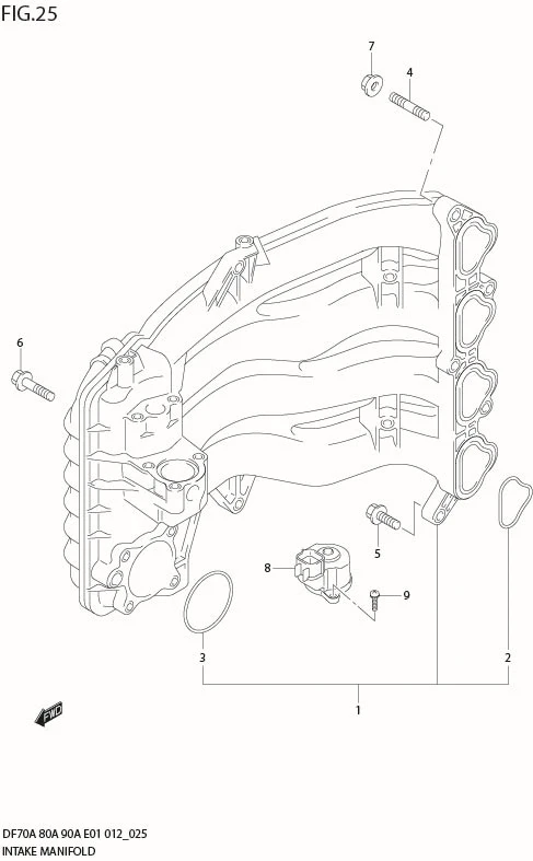 FIG 25  INTAKE MANIFOLD